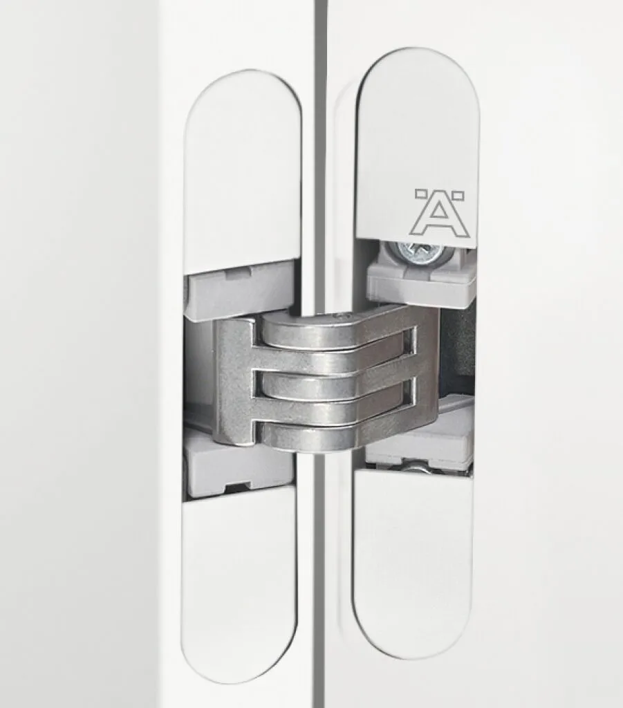 [KAF-341.24.735] BISAGRA OCULTA 3D ZK.CRO.MATE/PLAS.BLANCO (341.24.715 V)