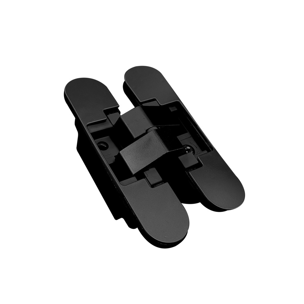 BISAGRA OCULTA REGULABLE 110MM NEGRO PAR