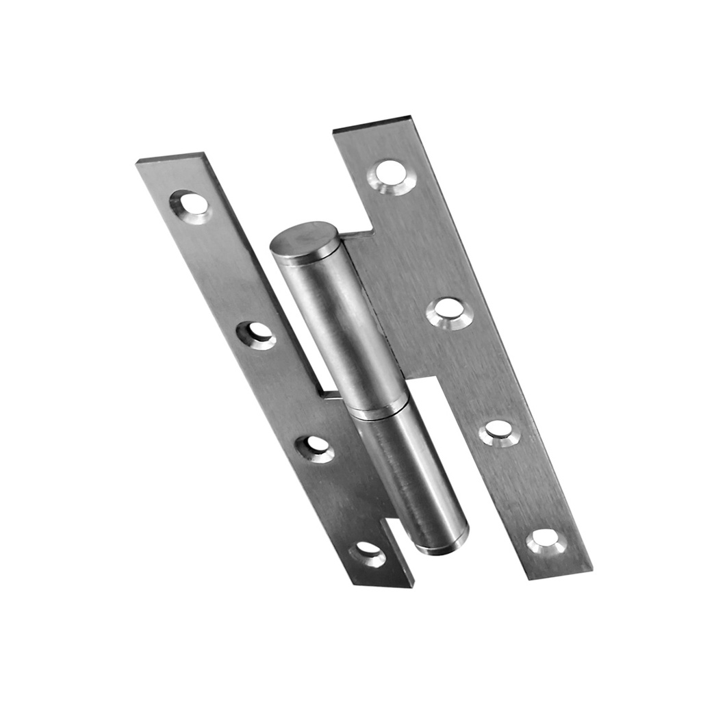 BISAGRA POMELA ACERO INOXIDABLE 140MMX55MMX2,8MM IZQUIERDA PAR