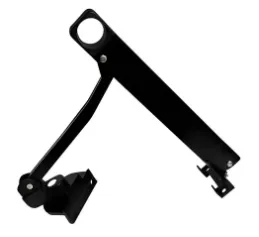 BRAZO DE EMPUJE ALUMINIO NEGRO 150MM