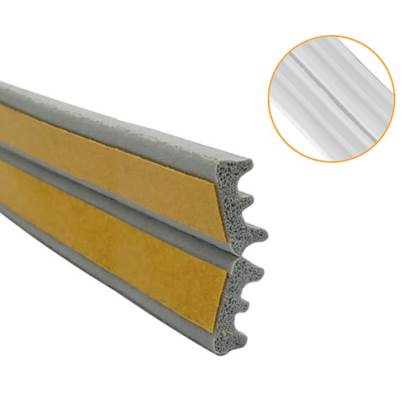 BURLETE AUTOADHESIVO MODELO "E" GOMA 5.2MTS BLANCO