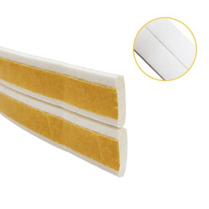 BURLETE AUTOADHESIVO MODELO "I" GOMA 5.2MTS BLANCO