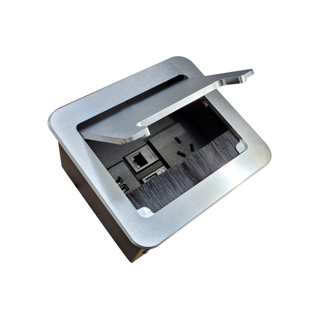 [KAF-LE-102] CAJA DE CARGA CUADRADA ALUMINIO MATE