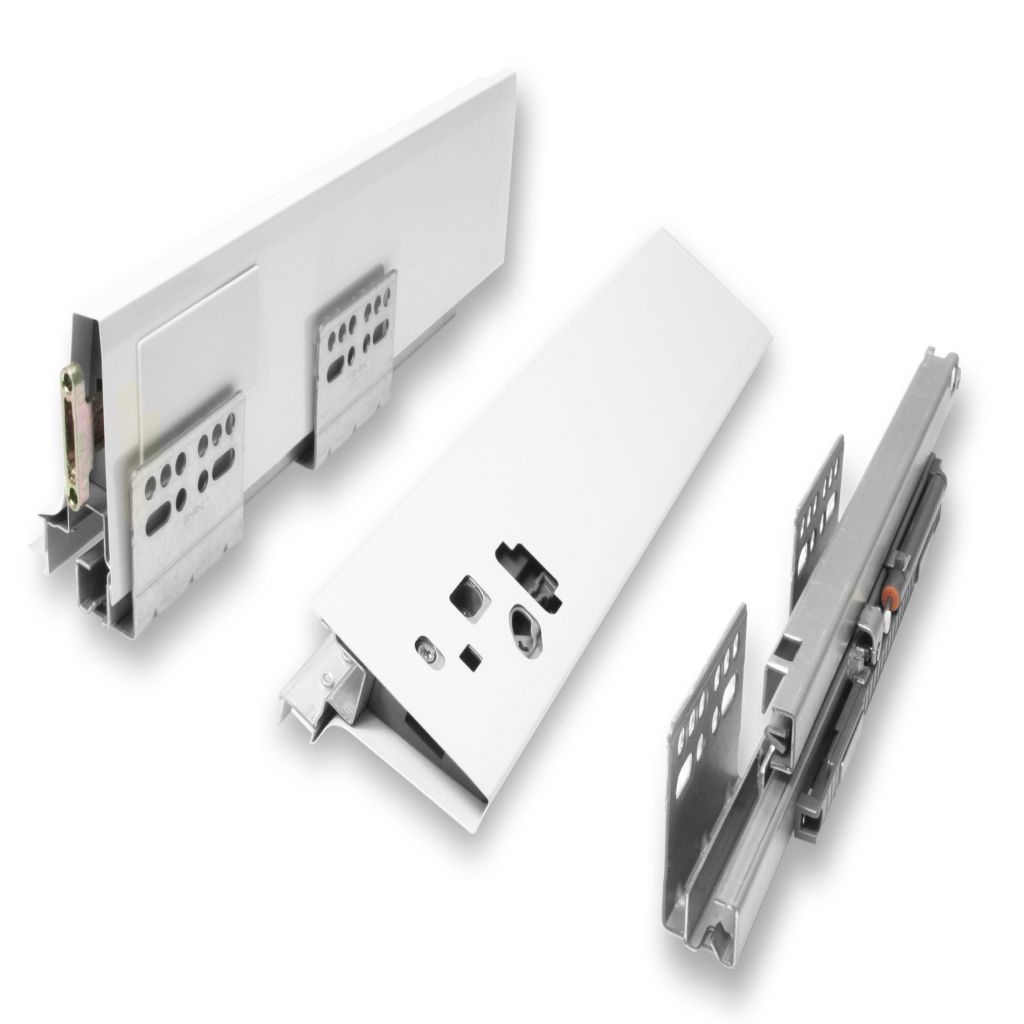 CAJON DOBLE PARED EUROSOFT STD 84.5MM CIERRE SUAVE BLANCO