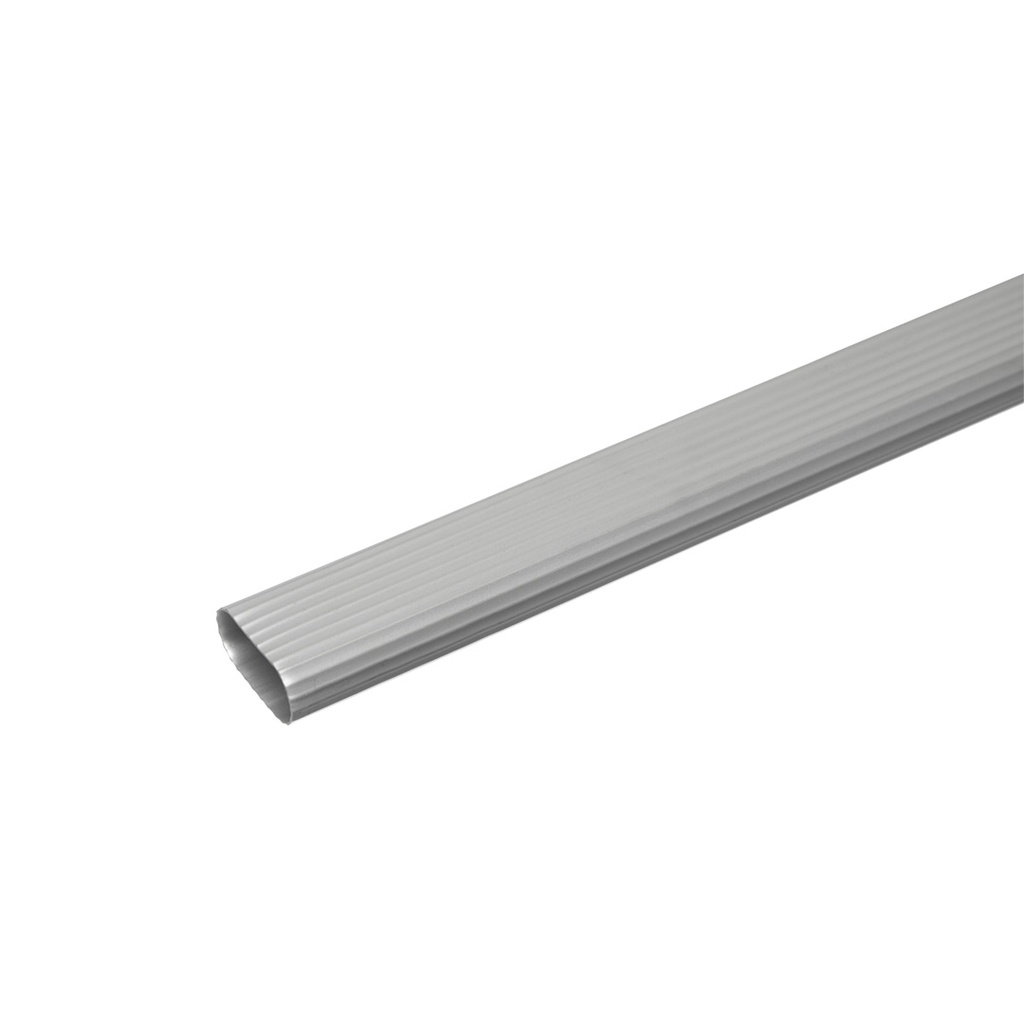CAÑO OVAL ALUMINIO 3MTS 30X15MM