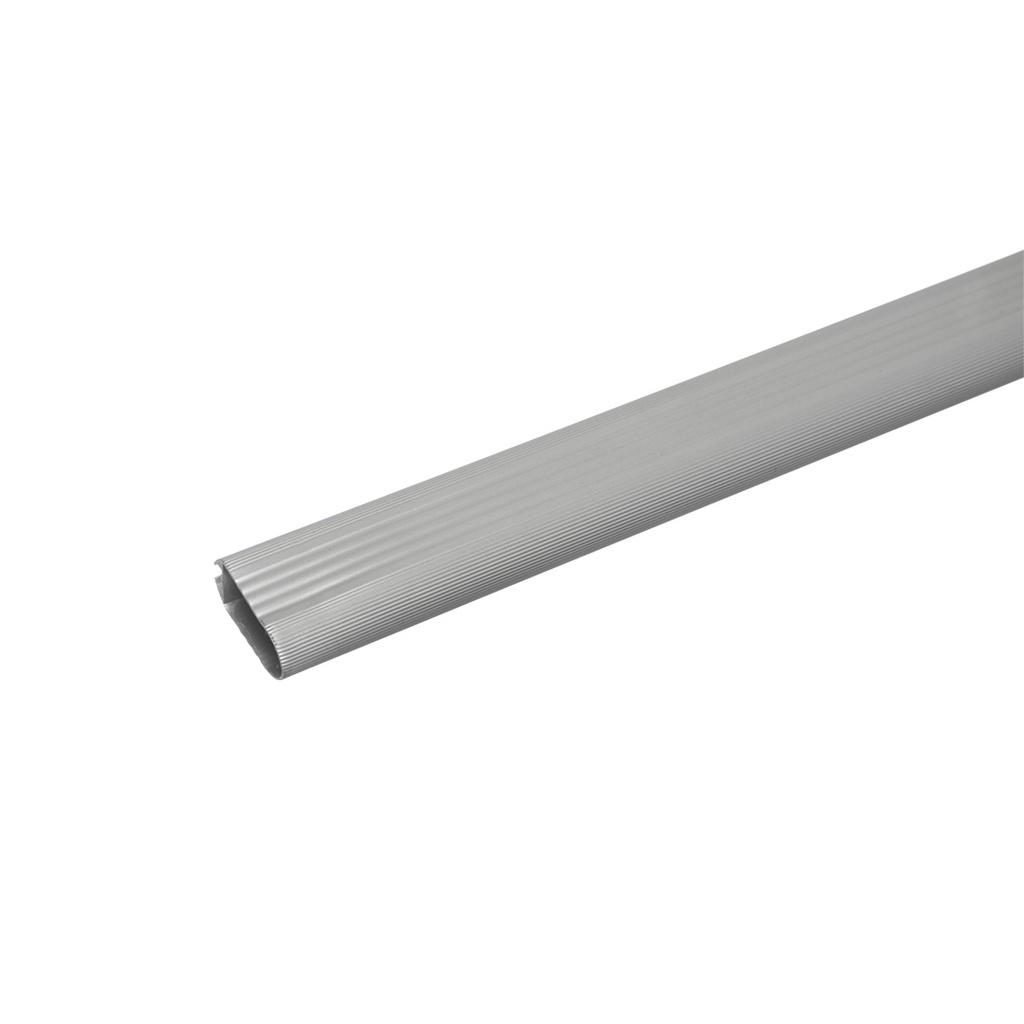 CAÑO OVAL ALUMINIO REFORZADO 3MTS 30X15MM