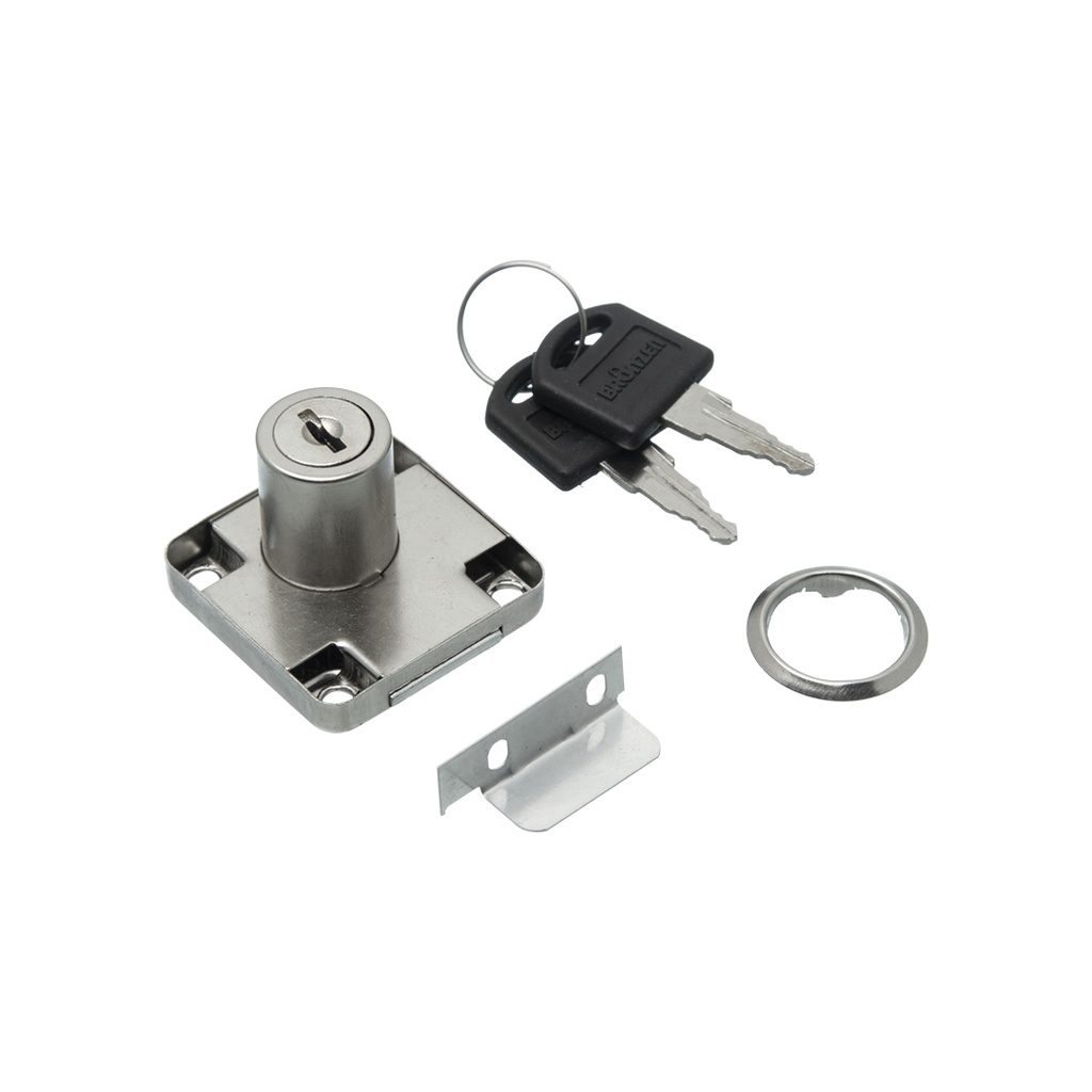 [KAF-BRZ-1100-H] CERRADURA CAJON BASE CUADRADA L: 22MM D: 19MM (MISMA COMBINCION)