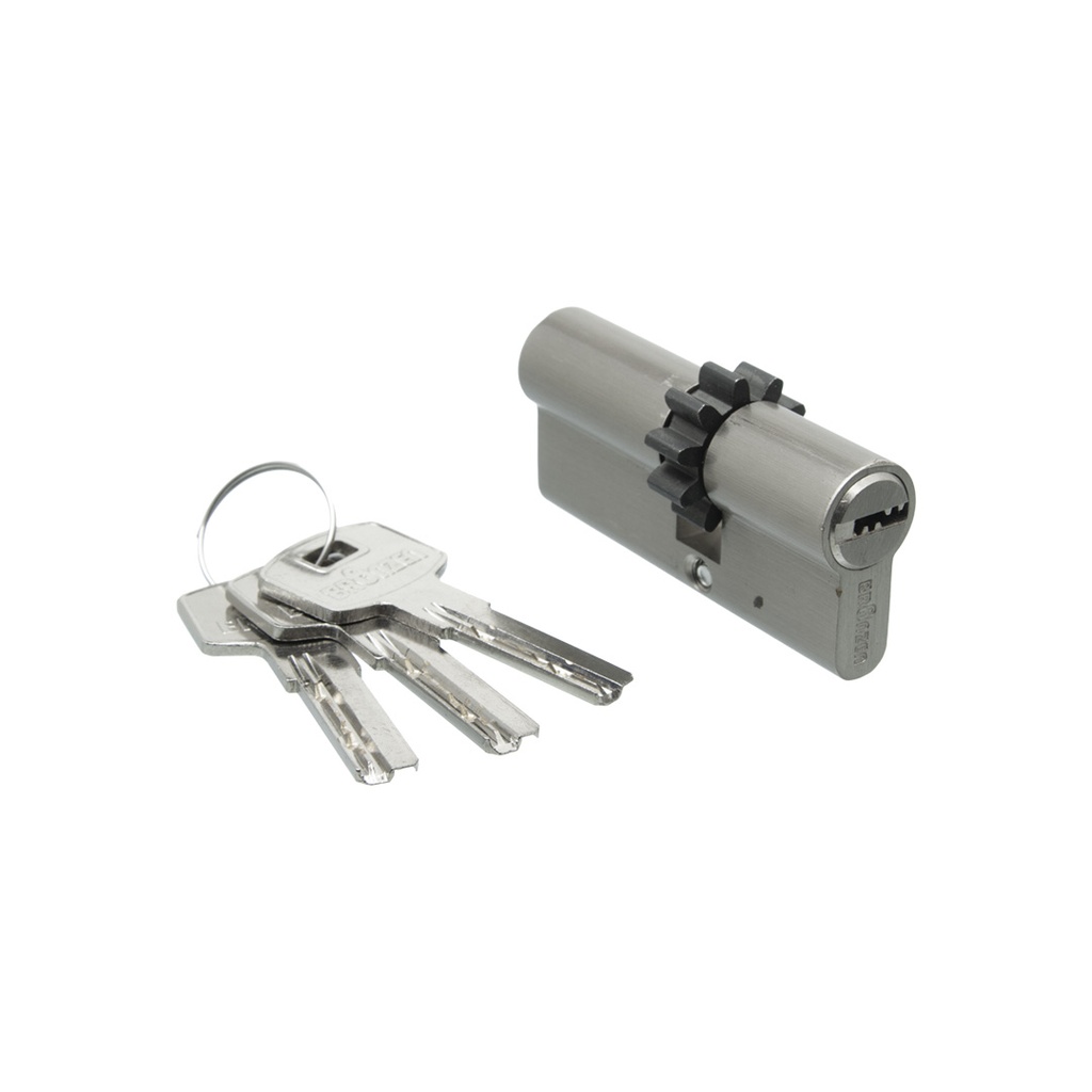 CILINDRO EURO 10 DIENTES LLAVE COMPUTADA 80MM 40MM/40MM