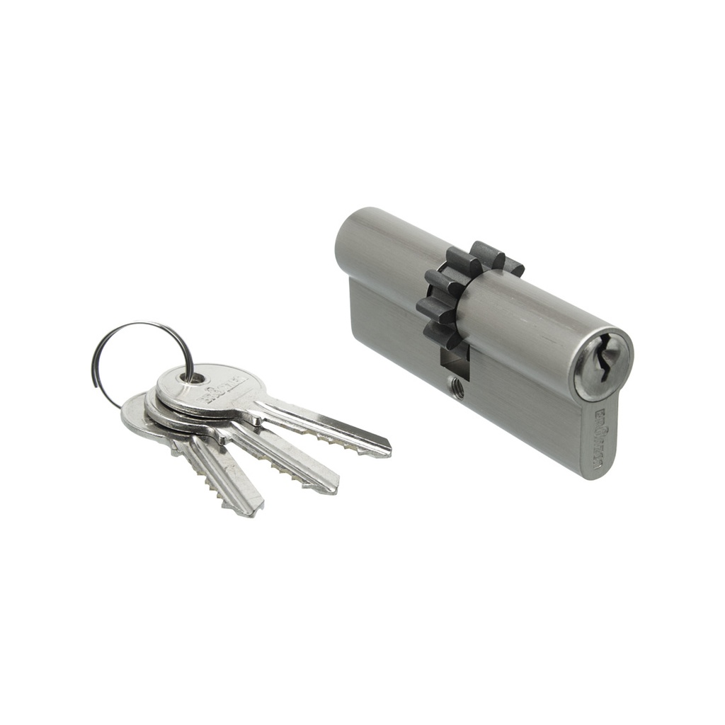 CILINDRO EURO 10 DIENTES LLAVE YALE 60MM 30MM/30MM