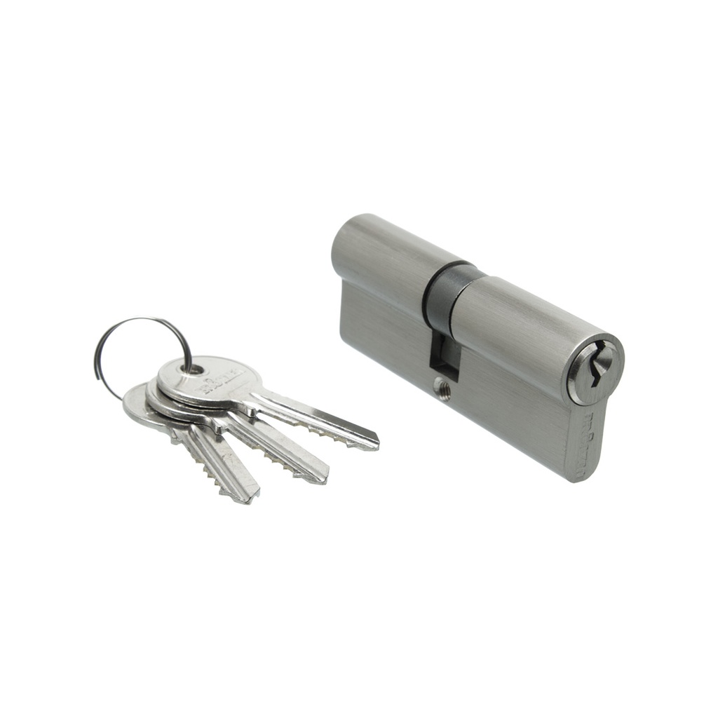 CILINDRO EURO LLAVE YALE 60MM LEVA DESP. 30MM/30MM