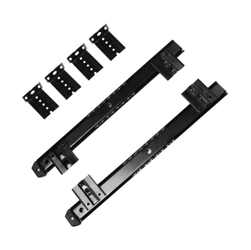 [KAF-BRZ-2370] CORREDERA PORTATECLADO 370MM NEGRO