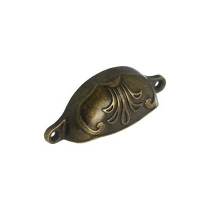 [KAF-BRZ-9625-1] CUBETA APLICAR FLOR DE LIS BRONCE VIEJO
