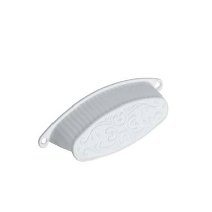[KAF-BRZ-9630-7] CUBETA OVAL CON FILETE BLANCO