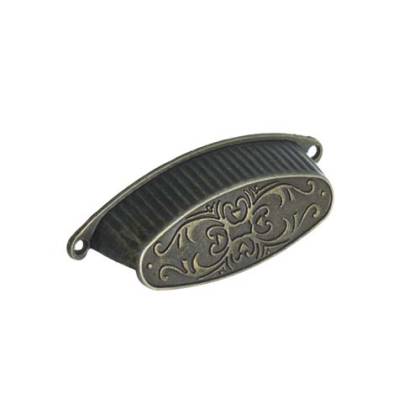 CUBETA OVAL CON FILETE COBRE VIEJO