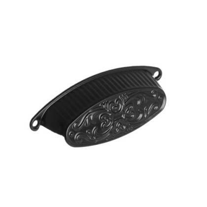 [KAF-BRZ-9630-8] CUBETA OVAL CON FILETE NEGRO
