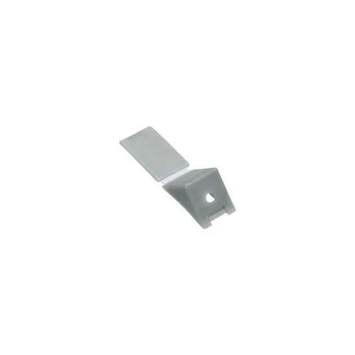 ESCUADRA PVC CON TAPA GRIS