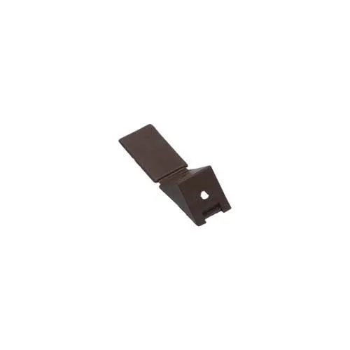ESCUADRA PVC CON TAPA MARRON