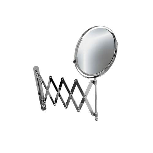 ESPEJO EXTENSIBLE TIJERA 8" CON AUMENTO DOBLE FAZ