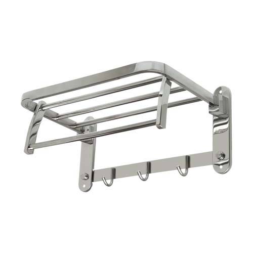 [KAF-WC-102] ESTANTE TOALLERO REFORZADO RECTO 3 GANCHOS 400X220X170MM