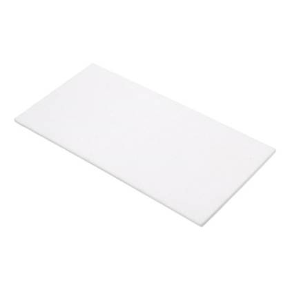 [KAF-F-700-B] FELPA AUTOADHESIVA RECTANGULAR 120X240X4MM BLANCA