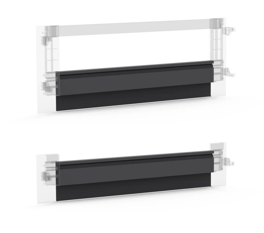 FRENTE INTERNO P/EURO SLIM 78MM ANTRACITA