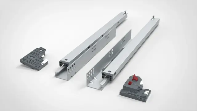 GUIA OCULTA PUSH OPEN 450MM G. EURO