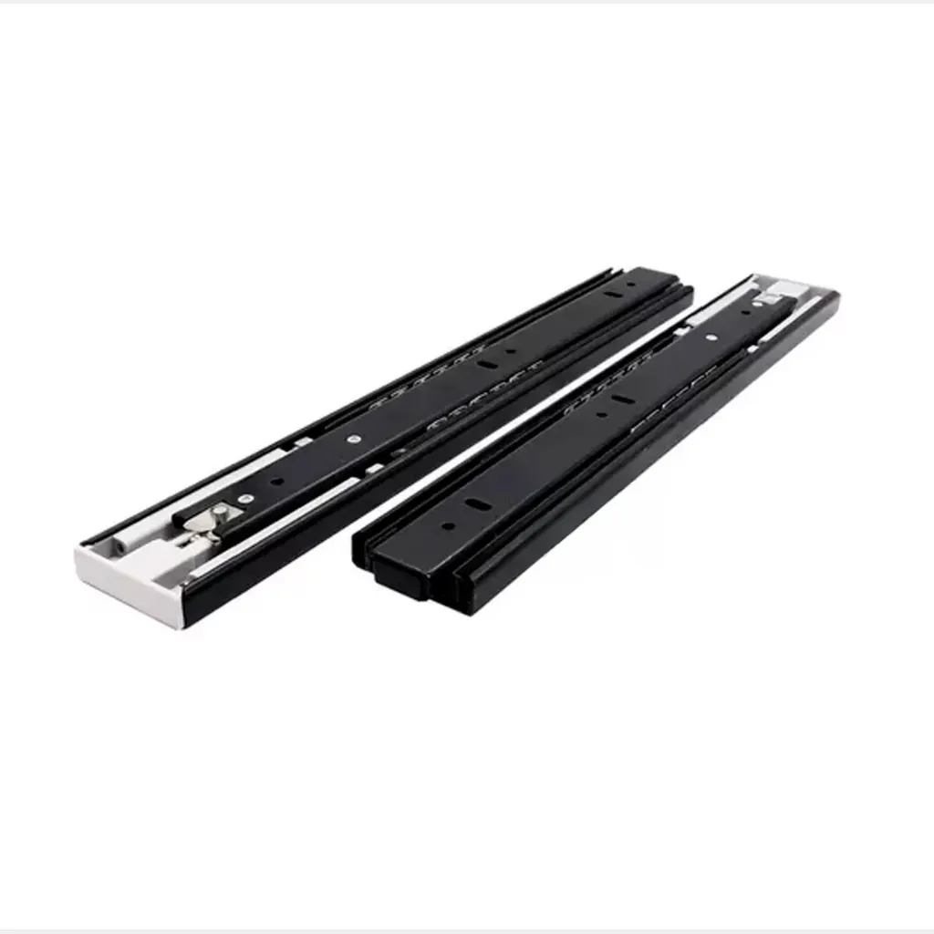 GUIA TELESCOPICA PUSH 45KG 400MM NEGRO(432.24.340V)