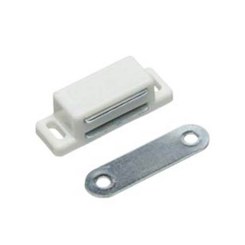 IMAN PARA PUERTA 30MM BLANCO