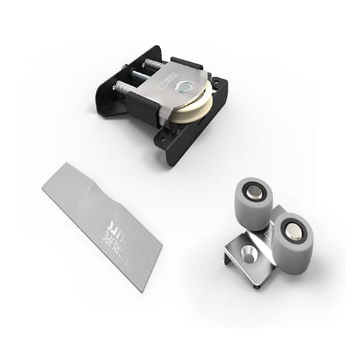 [KAF-CLAH] KIT ACCESORIOS SISTEMA CLASSIC 2 RUEDAS + 2 PATINES + 1 RTCL