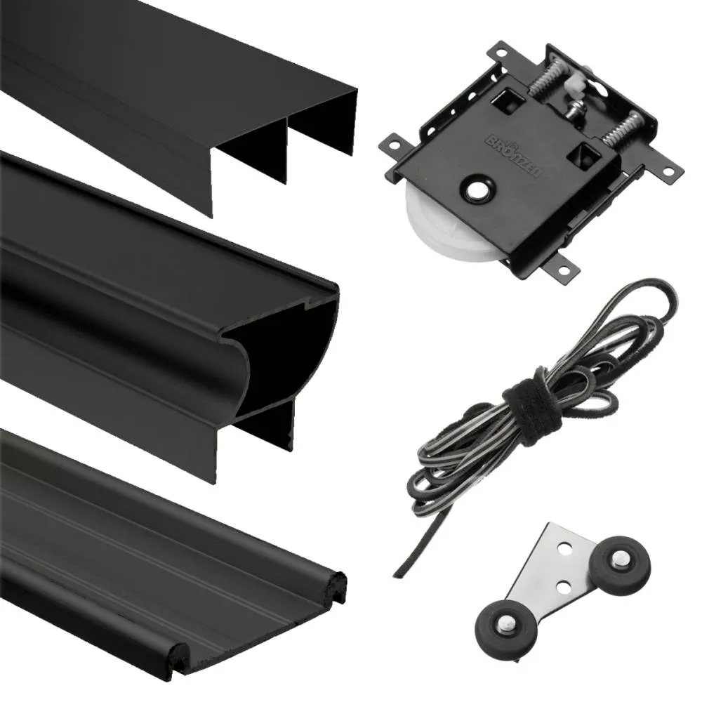 [KAF-TUH-140-P-N] KIT DE PLACARD PREMIUM-4 METROS NEGRO