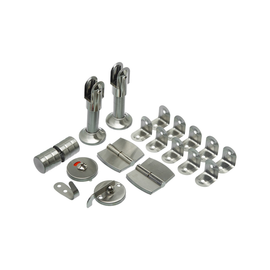 KIT DIVISOR DE BAÑO ACERO INOXIDABLE DERECHA