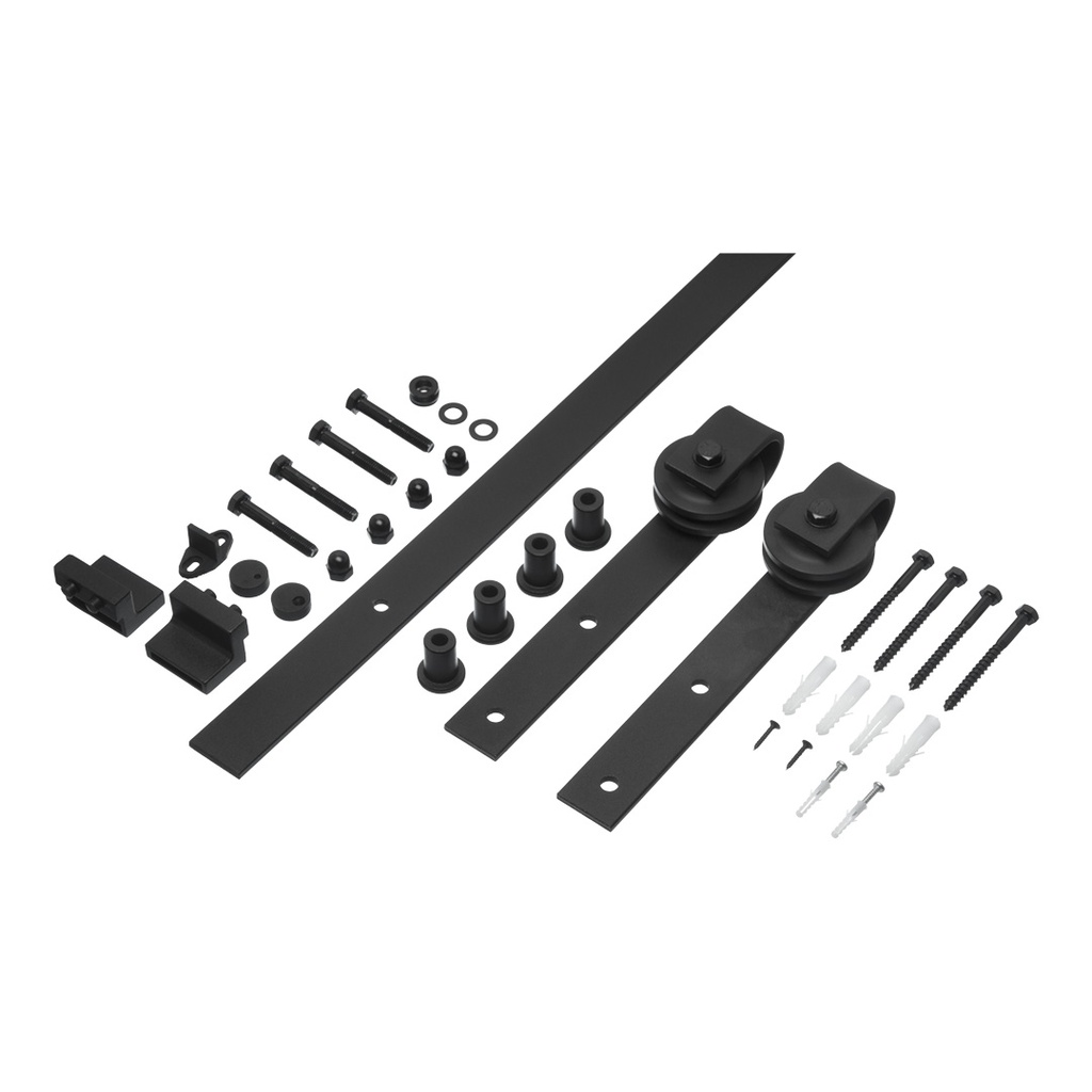 KIT GRANERO REFORZADO 1.5 MTS NEGRO