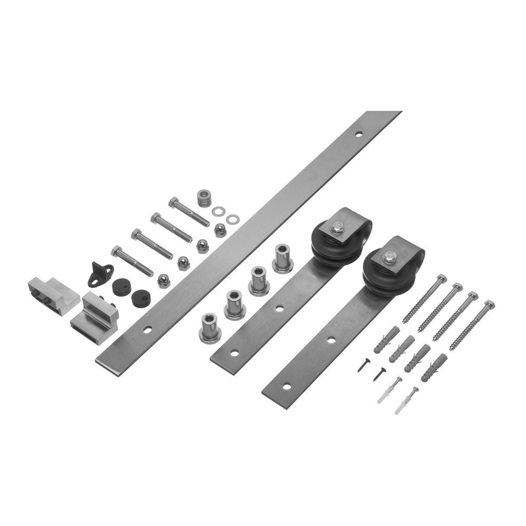 KIT GRANERO REFORZADO 2 MTS ACERO INOXIDABLE