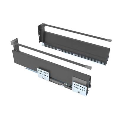 LATERAL GUIA OCULTA CON VARILLA 167X450MM GRAFITO