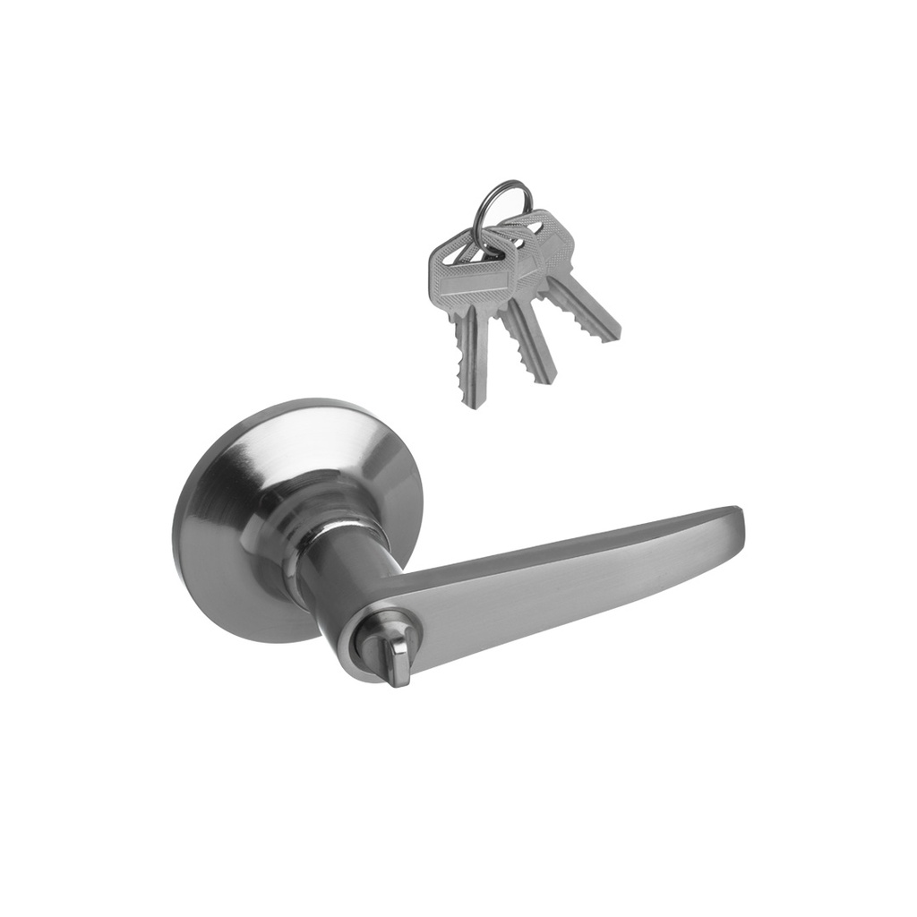 LLAVER RECTA LLAVE Y BOTON SATINADO
