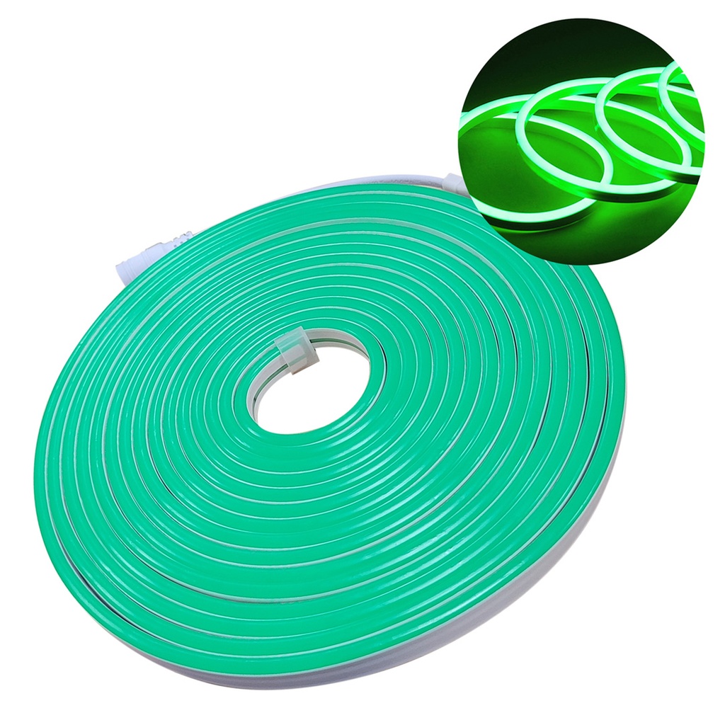 [KAF-TLD-5003] LUZ LED NEON SILICONA X 5MTS COLOR VERDE