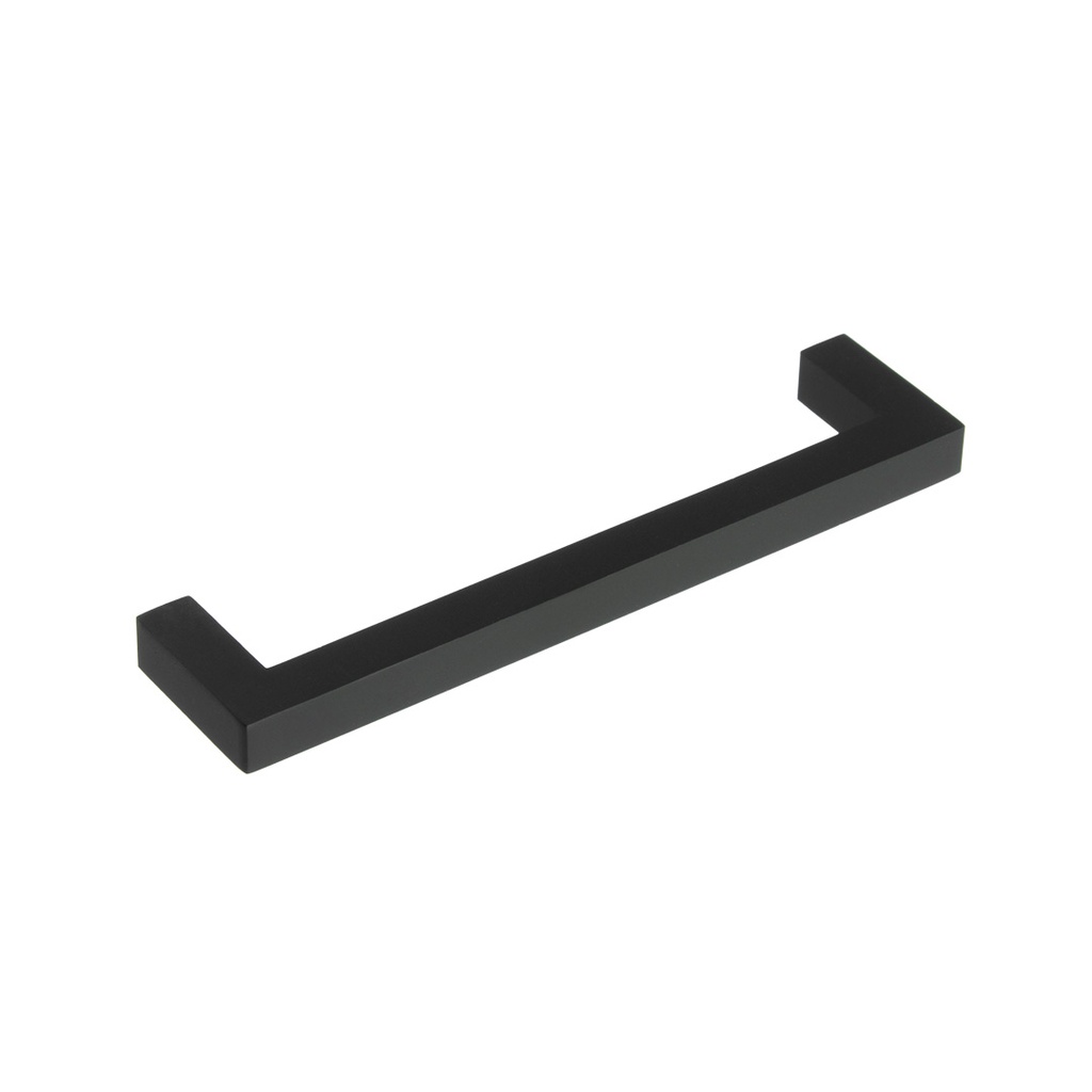 MANIJA "U" RECTA  NEGRO 10X160MM