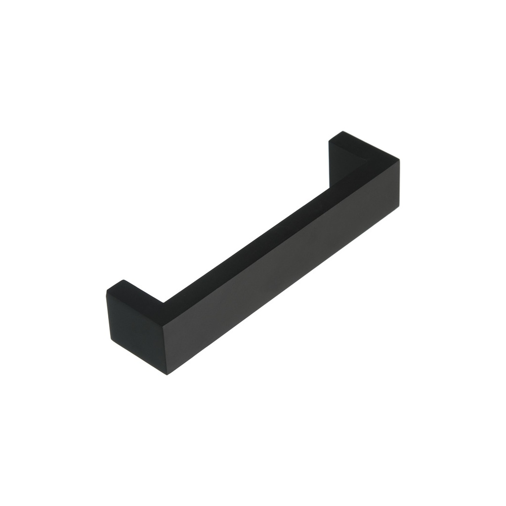 MANIJA "U" RECTA  NEGRO 25X160MM