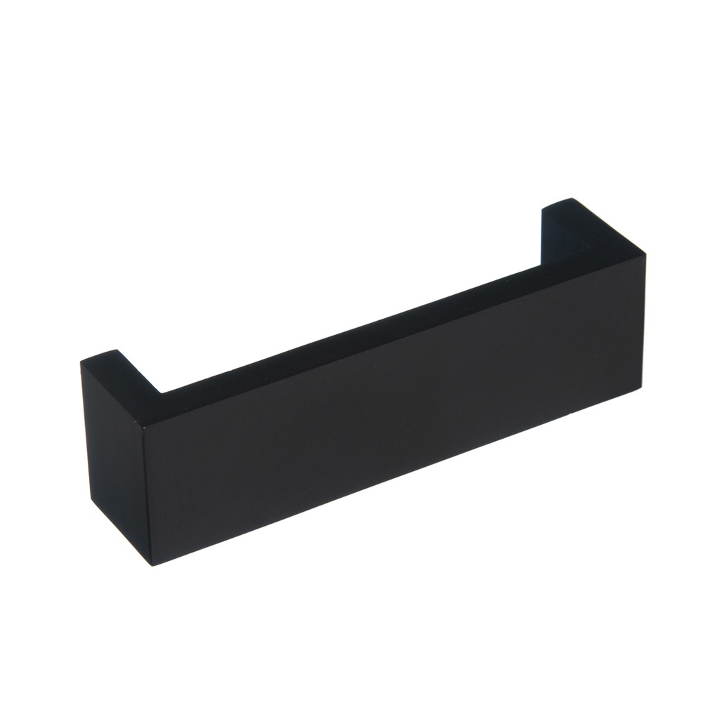 MANIJA "U" RECTA  NEGRO 40X160MM