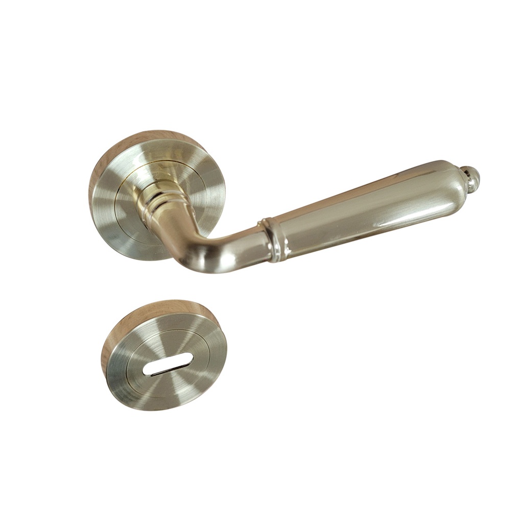 [KAF-BRZ-1200-BP] MANIJA CLASICA DOBLE BALANCIN BRONCE PULIDO