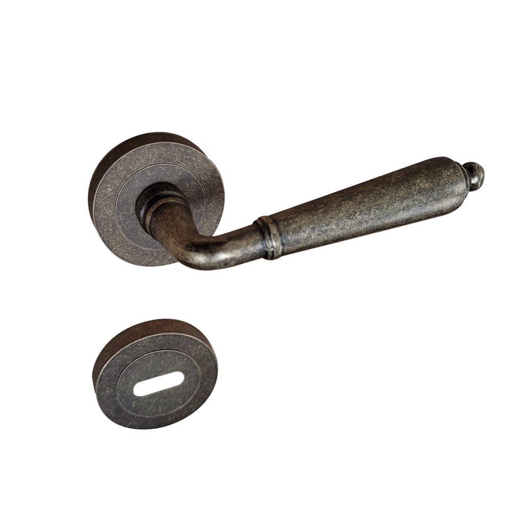 MANIJA CLASICA DOBLE BALANCIN BRONCE VIEJO