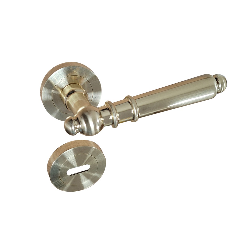 MANIJA VINTAGE DOBLE BALANCIN BRONCE PULIDO