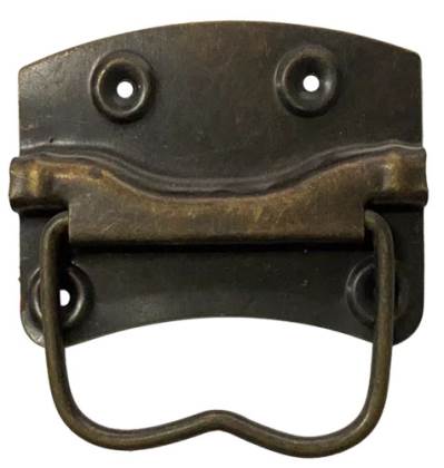 MANIJA VOLCABLE PARA BAUL BRONCE VIEJO