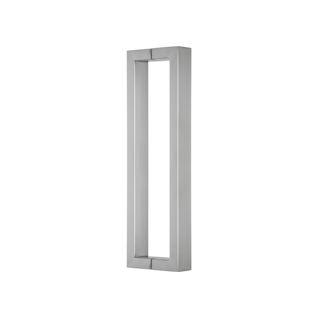 MANIJON RECTANGULAR DOBLE INOXIDABLE 40X20X300MM