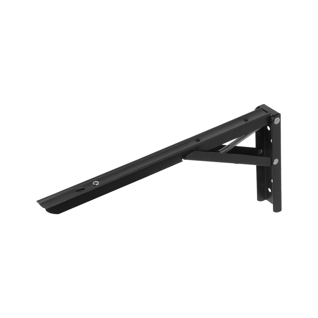 [KAF-MR-12-N] MENSULA REBATIBLE PAR 12" NEGRO