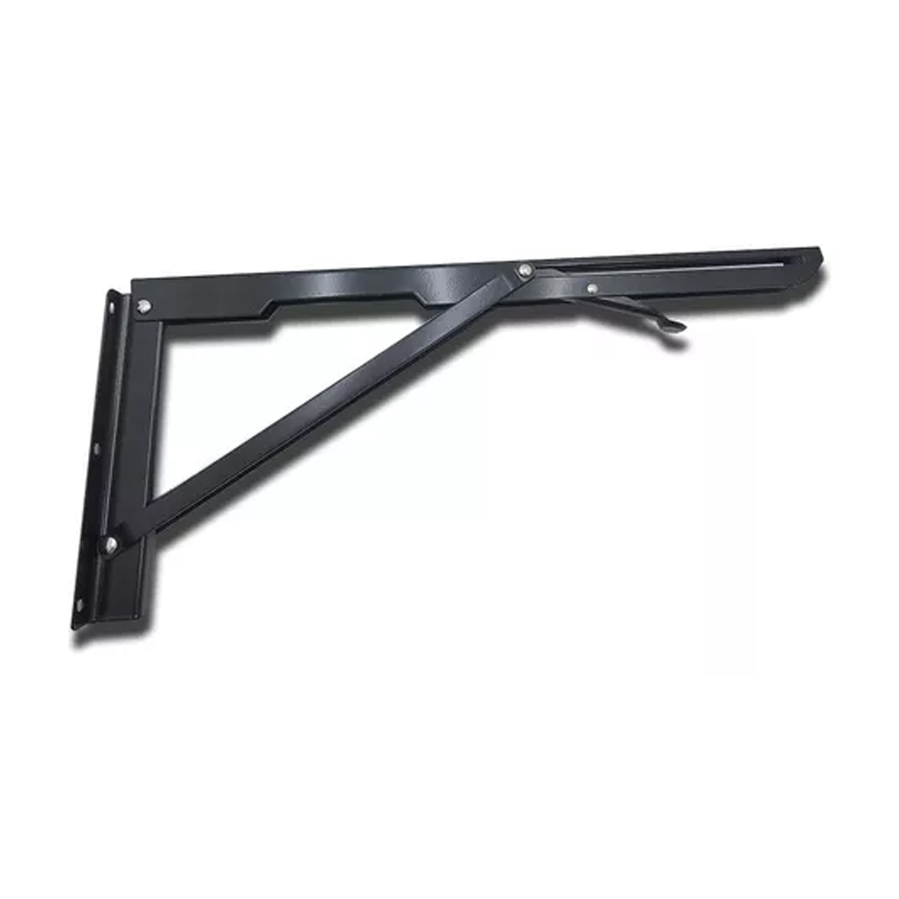 MENSULA REBATIBLE PAR 8" NEGRO