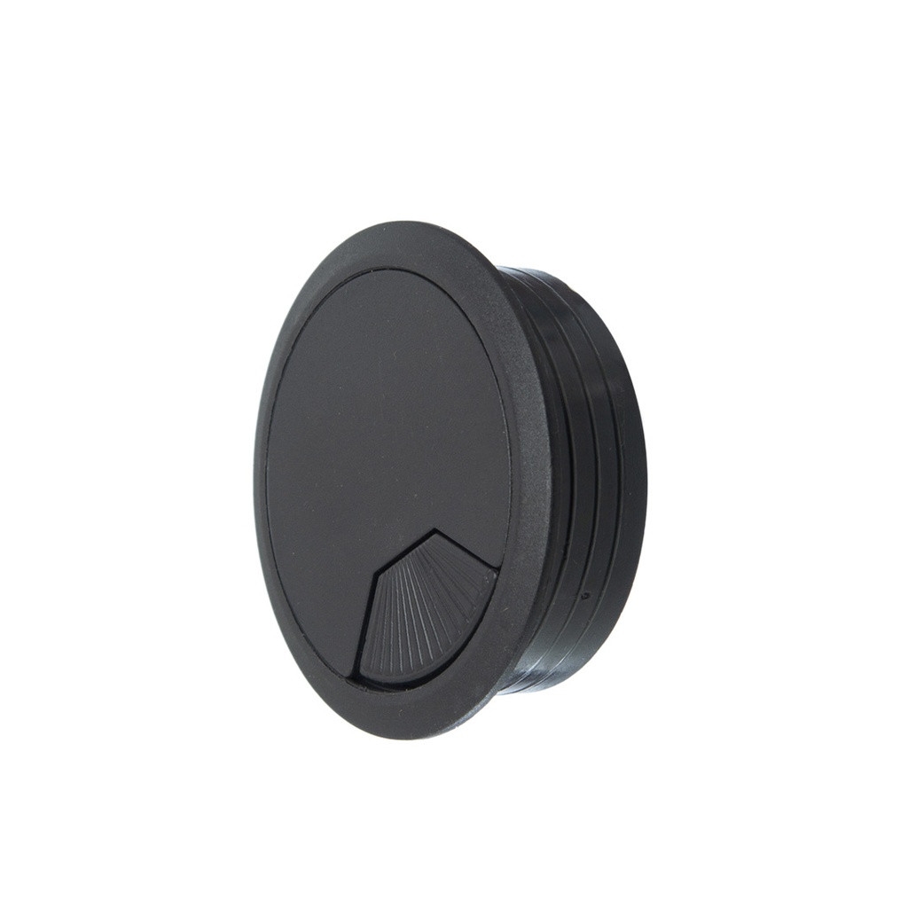 [KAF-PC-160-N] PASACABLE REDONDO GIRATORIO 60MM NEGRO