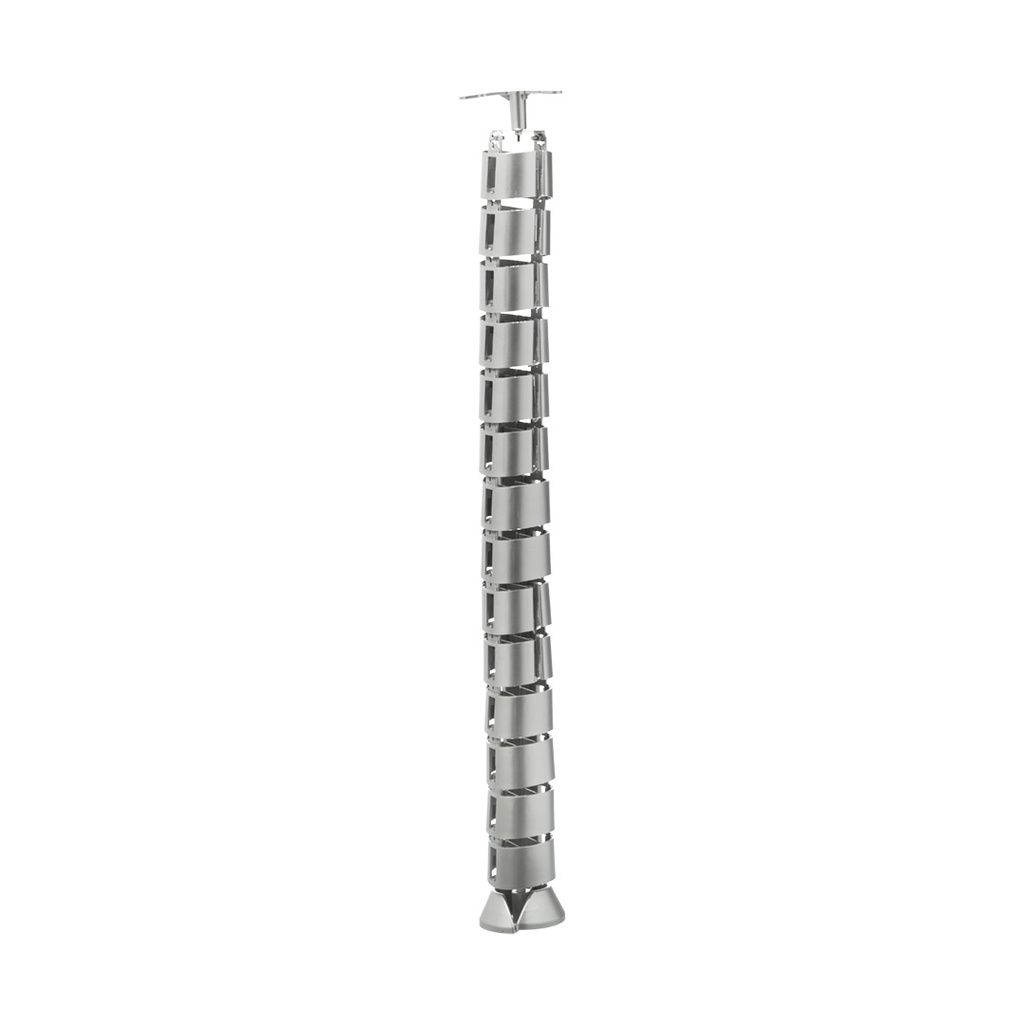 [KAF-PC-100-G] PASACABLE VERTEBRA PARA ESCRITORIO OFI GRIS
