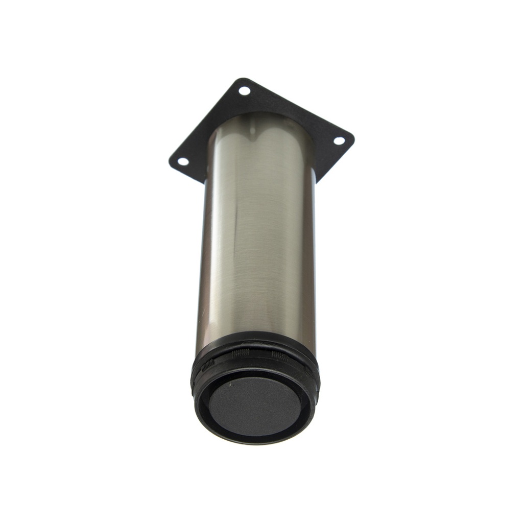 PATA CILINDRICA REGULABLE 10CM INOXIDABLE