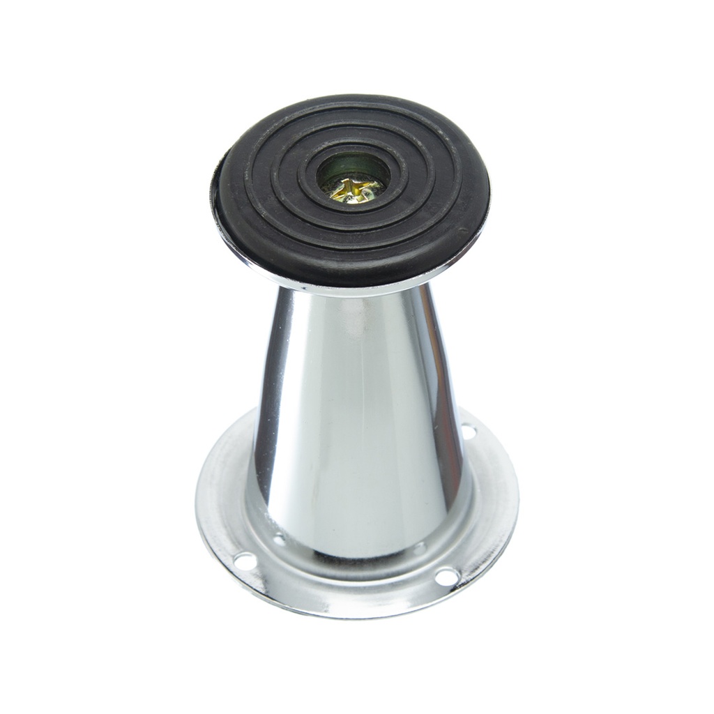 [KAF-BRZ-6310] PATA CONICA CROMADO LARGO 10CM DIAMETRO 6CM